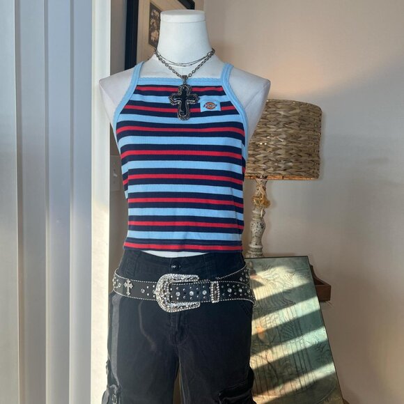 Dickies Striped Tank Top - Picture 1 of 4